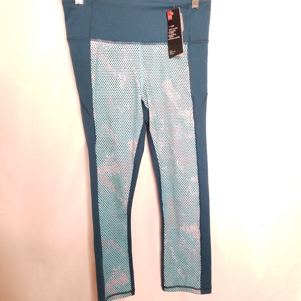 NWT Underarmour headgear leggings